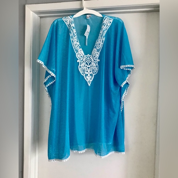 THE WOW NOW BEACH TUNIC TOP - Picture 3 of 10